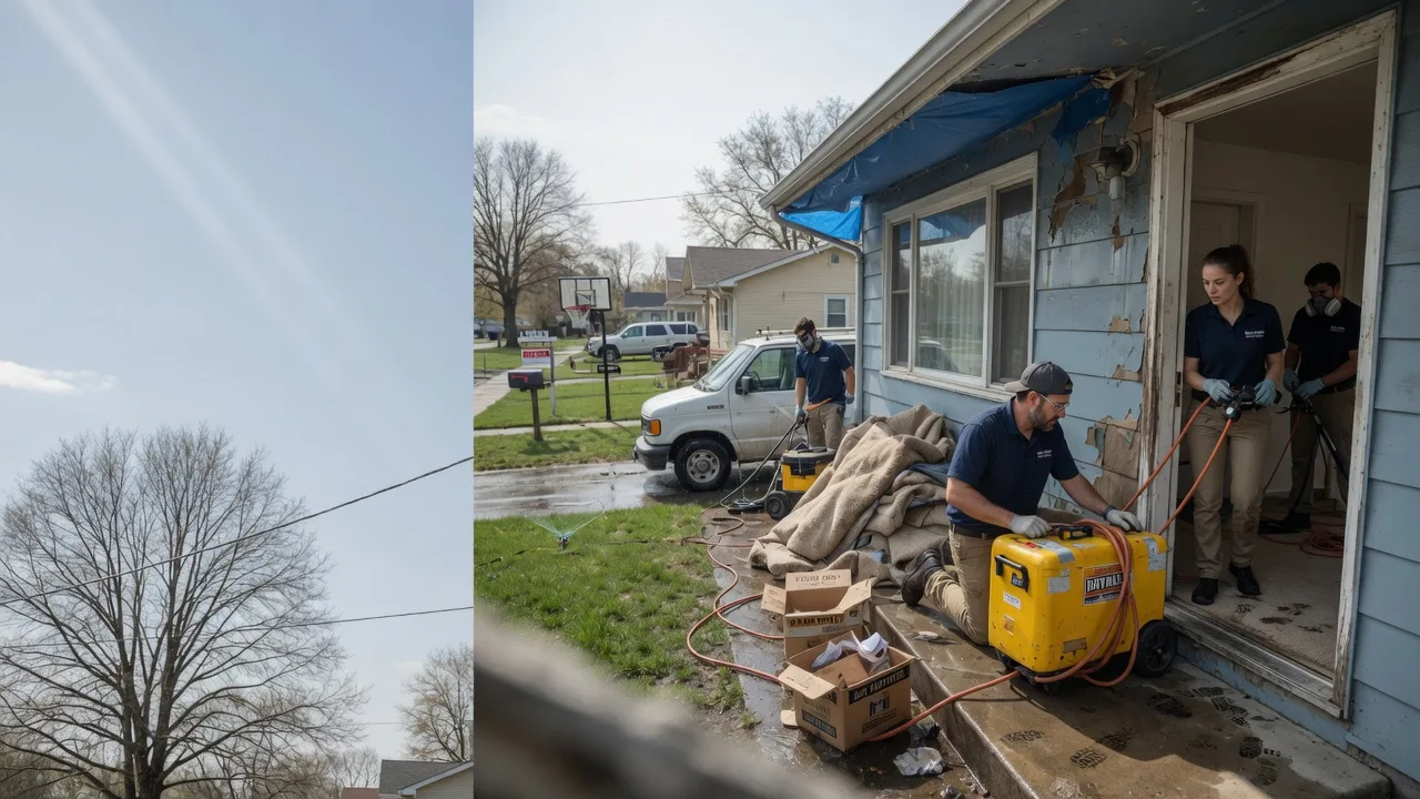 Basement Flood Cleanup in Inkster, ND near me